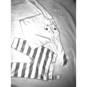 Fleece cotton pajama set unisex